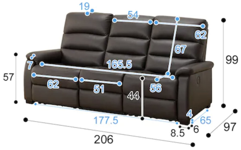 ニトリ電動リクライニングソファ「Nビリーバー2」のデメリット4