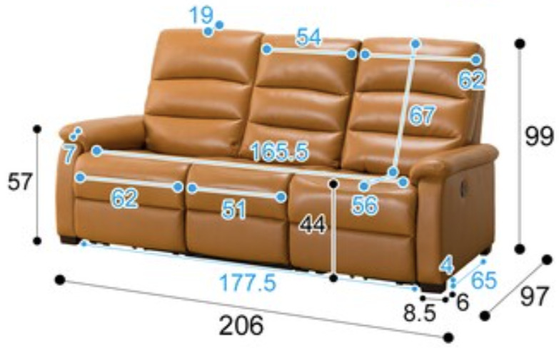ニトリ電動リクライニングソファNビリーバ2厚革のデメリット4