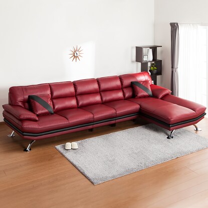 ニトリのカウチソファ「ロゾ4」5人がけのイメージ